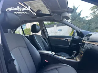  4 مرسيدس e200 w211 افنجارد بحالة الوكاله للبيع