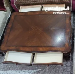  3 طاولة غرفة جلوس مستعمله