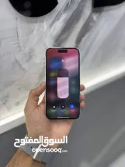  4 ايفون 16 256 جيجا بجميع الوانه المميزة اكتف فقط لا يعد انه مستخدم نسبة البطارية 100%