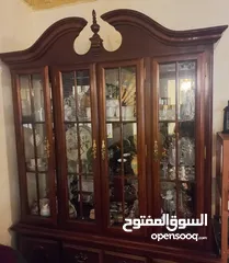  1 2 American dining room cabinets for sale 2 خزانة لغرفة سفرة امريكية للبيع