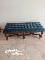  2 كنب شيز لونق خشب زان وبلوط من الامارات ابو ظبي