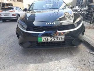  1 كيا سيراتو للايجار   سيارات للايجار  سيارات سياحيه للايجار سياره سياحي   الاسعار تبدا من 10دنانير ..