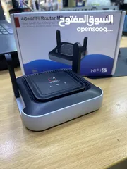  1 راوتر من شركة VEMO 4G يعمل على جميع الخطوط و شحن مع امكانيه سحب منه خط
