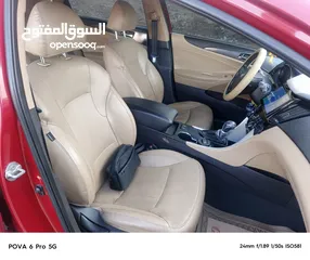  8 هونداي سوناتا موديل 2012 للبيع بسعر مغري ممشى قليل بحاله ممتازه