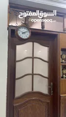  6 قاطع خشبي كبير مع باب (خشب سويد) والقاطع لاتيه للبيع القاطع او الباب لحال السعر قابل للتفاوض