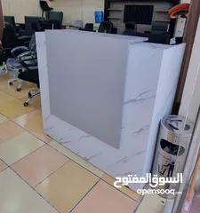  29 كاونترات  استقبال 120سم شامل التوصيل والتركيب مع إمكانية اختيار اللون والموديل المناسب