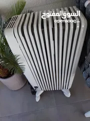  2 دفايه زيت كهربائيه  TESY  بحاله الجديد استخدام بسيط