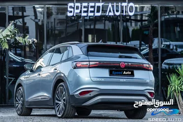  3 Volkswagen ID.4 X Pro 2022  السيارة مميزة جدا و بحالة ممتازة جدا    السيارة تقطع 570 كم بالشحنة