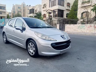  7 بيجو 206جيراوتوماتيك موديل 2011 فحص كامل قاطعه مسافه 110الف فقط