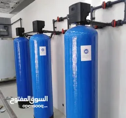  25 تجهيز وتركيب محطه مياه الشرب  ومصنع كاسات الماء تعبئة وتغليف بأعلى المواصفات بكل المملكه