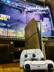  8 (Playstation 5 Slim (Blueray  بلاستيشن 5 سلم