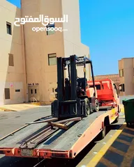  3 2023 forklift for rent Isuzu 2023 towing رافعة شوكيه ايجار خدمة توصيل سطحه نقل سيارات