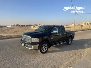  2 دوج رام ديزل 2015 لون فيراني مميز(حره باسم المستورد جمرك جديد )