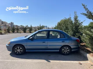  2 كيا ريو 2001 بحاله جيده للبيع