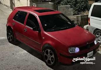  9 جولف موديل2000 ماطور جير كلو مية المية سيارة بالصلاة عالنبي ناقصها شفير