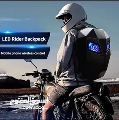  5 Motorcycle Led Riding Backpack