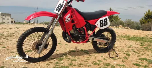  3 honda cr250r   موديل 1988