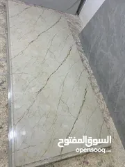  1 بديل الرخام الرول التلزيق الذاتي