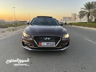  8 هيوندا ازيرا  كاملة المواصفات خليجي مالك اول بدون حوادث Hyundai azera gcc full option no accident