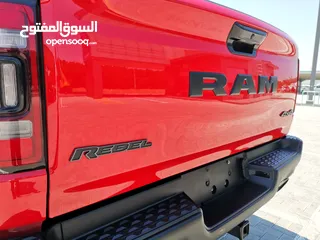  10 Dodge RAM Rebel GT - 2023 - Red