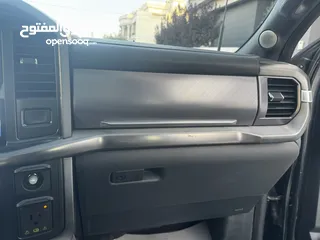  5 ford f150 platinum 2022 hybrid 3500 cc powerboost  بلاتينيوم لون كحلي و داخلية مميزة لون كاميل