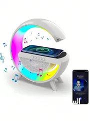  14 سماعة LED لاسلكية مع شاحن مدمج