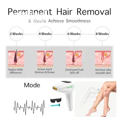  4 IPL laser hair removal device for women and men used for all body at home easy and painless