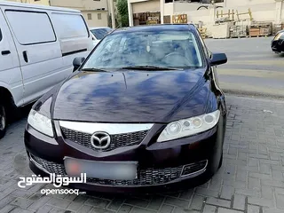  1 Mazda 6 model 2006  passing date 31march demand 850 BD 186429 km