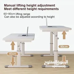  2 مكتب طاولة مكتب دراسي قابل للتعديل مكاتب مستورد مكتب موظف Manual بتصميم عصري يناسب التصاميم