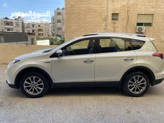  1 تويوتا راف فور فحص كامل هايبرد لميتد اعلى صنف مع فتحة بالسقف بحالة الشركة Rav 4