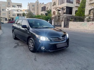  14 تويوتا كورولا 2013فحص كامل لون اسود