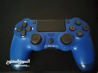  7 ...................... PS4 سليم 500GB + يد أصلية + يد.كوبي.- شبه جديد