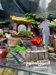  8 نافورة ماء مع اضاءة