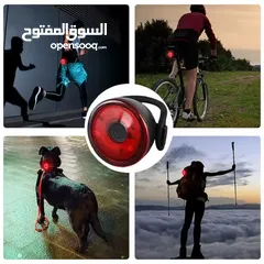  11 ضوء تنبيهي فاخر للدراجات الهوائية والخوذة led safety bicycle or helmet tail light