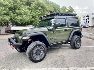  1 Jeep Wrangler Sahara unlimited  جيب رانجلر صحاري انليميتد JL 2021 سبورت