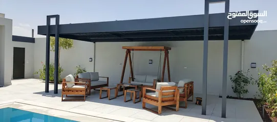  1 اثاث للحدائق والمزارع والجلسات الخارجيه