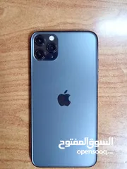  2 ايفون 11 pro max تلفون بحالة الوكالة ما شاء الله قطعة نضيفه مش مغير اشي ابداً شغال face id