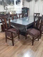  1 طاولة سفره 8 كراسي