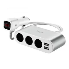  3 Hoco Z13 car charger 5 in 1 هوكو شاحن سيارة