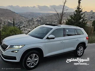  2 سكوديا كودياك 2018 فل، 4×4، ديزل 190حصان، فتحة بانوراما