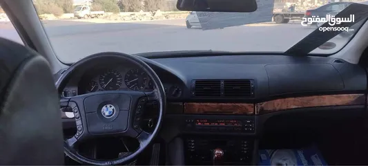  17 Bmw528i  جلد خمري كربون اصلي