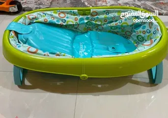  2 بانيو اطفال قابل للطي ماركه سمر انفانت  summer infant bath tub
