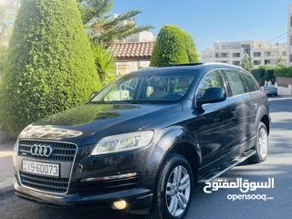  1 أودي Q7 2009 (( بارررخص سعررر )) V6 3600cc _ فل الفل الفل _ لون مميز _ بعبدوون _