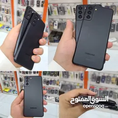  1 عرض خاص : Samsung S21 plusgb هاتف نظيف جدا مع الكرتون و الشاحن بأقل سعر