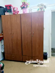 2 خزانتين خشب لاتيه تفصيل للبيع