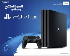  4 Sony Playstation 4 - Pro - 1TB - Black  New  Warranty  FREE Delivery