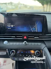  18 دفعه تبدأ 2550 (قابل للبدل )افانتي 2021AD كحلي  وارد كوري جمرك جديد فحص كامل فل كامل