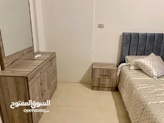  7 شقة مفروشة جديدة عفش فاخر و نظيفة في ضاحية الرشيد