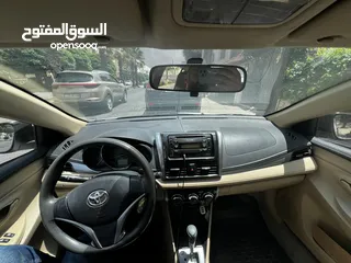  6 تويوتا يارس 2015 سيدان فحص كامل  وارد خليجي