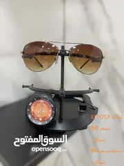  8 نظارات وساعات رجالي واسعار بسيطه تناسب الجميع  جميع الساعات شغالة والنظارات اصلية متوفر خدمة التوصيل